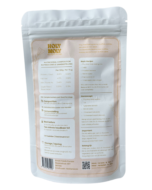 Holy Moly Bakmix voor Honden